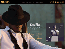Tablet Screenshot of neyothegentleman.com